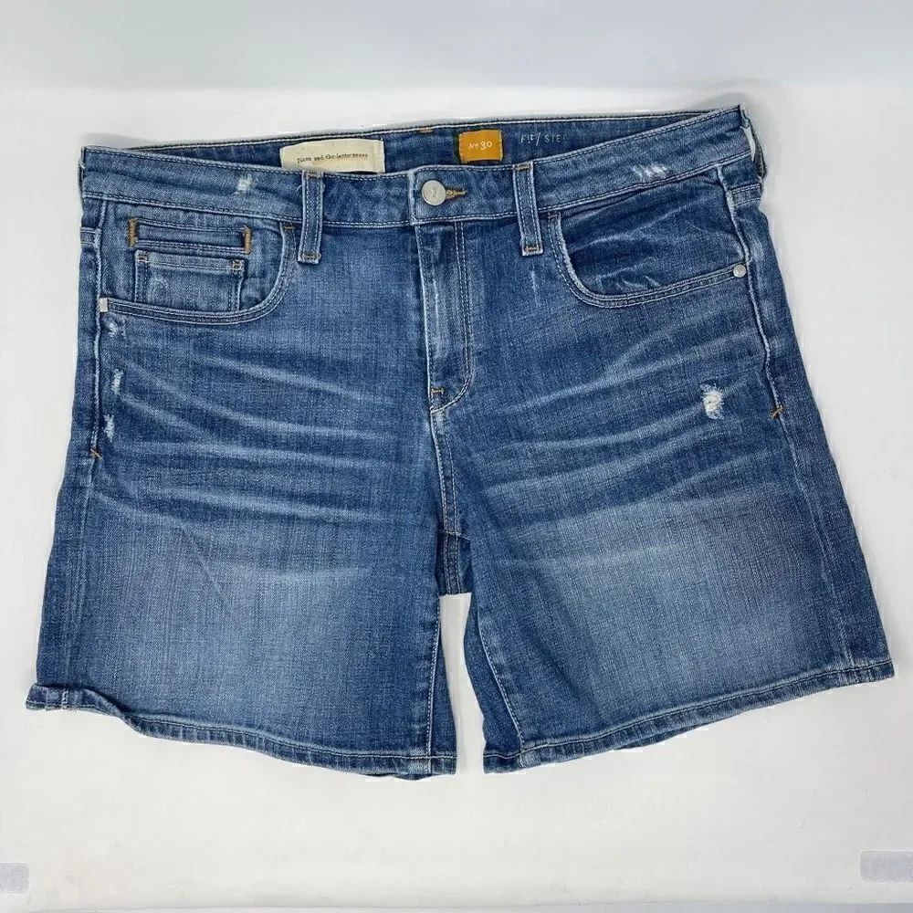 Pilcro and the Letterpress Women's Denim Shorts Size 30